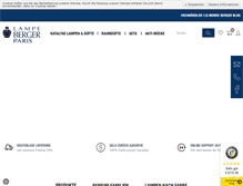 Tablet Screenshot of lampeberger.de